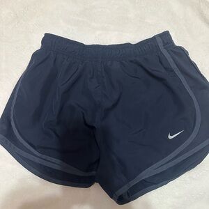 Nike Women's Dark Blue Athletic Shorts